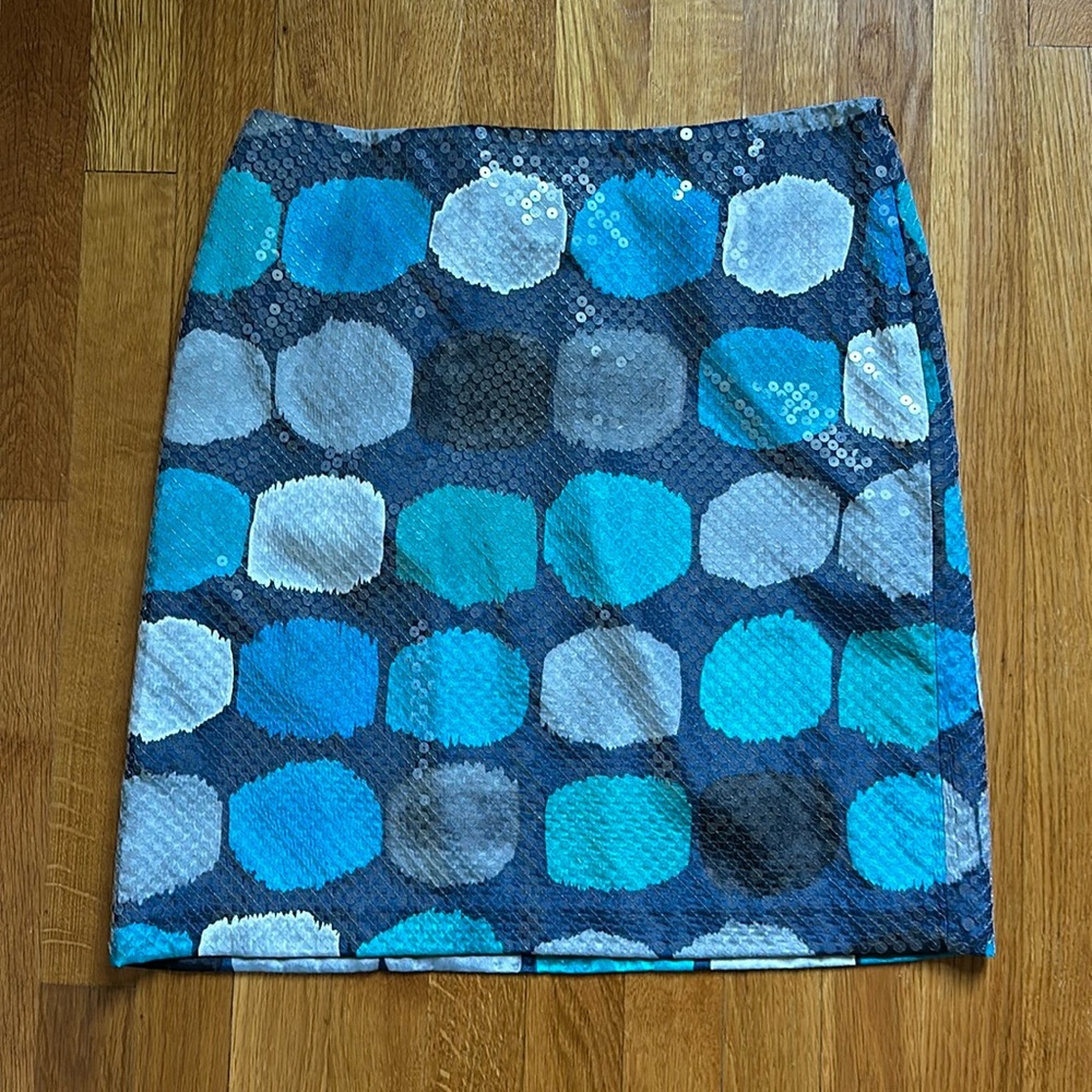Ann Taylor Sequin Mini Skirt